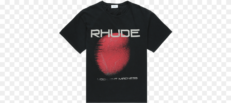 Rhude Blood Moon T Shirt Active Shirt, Clothing, T-shirt Png Image