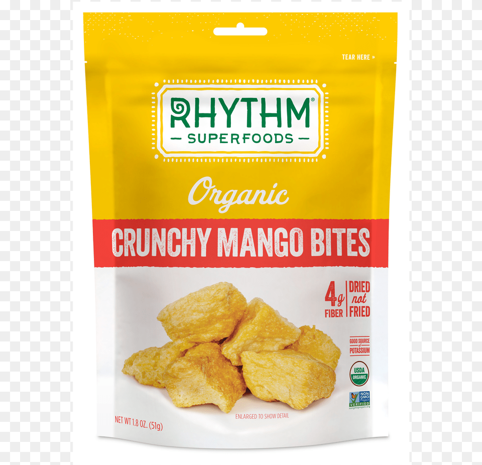 Rhythm Crunchy Mango Bites Rhythm Superfoods Mango, Food, Fried Chicken, Nuggets Png