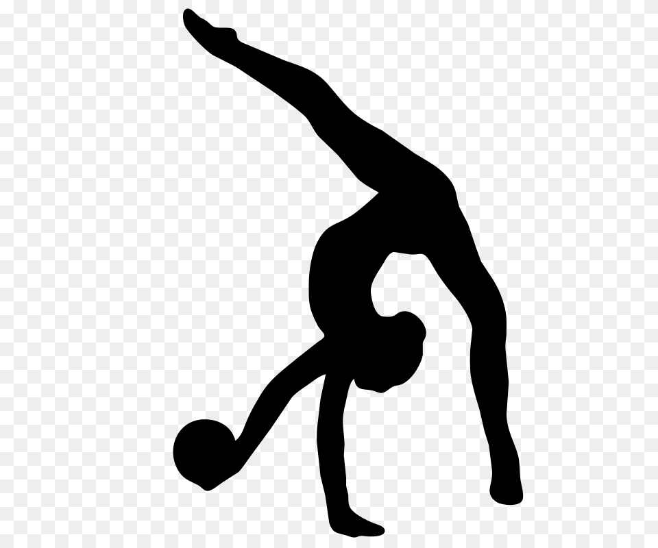 Rhythmic Gymnastics, Gray Free Transparent Png
