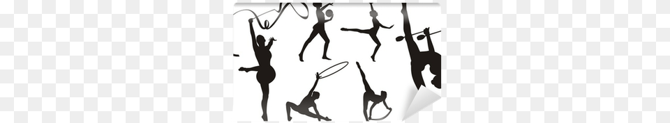 Rhythmic Gymnastics With Apparatus Rhythmic Gymnastyc Logo, Adult, Female, Person, Woman Png Image