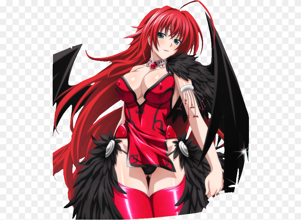 Rias Gremory High School Dxd Highschool Dxd Rias Card, Adult, Publication, Person, Woman Free Png Download