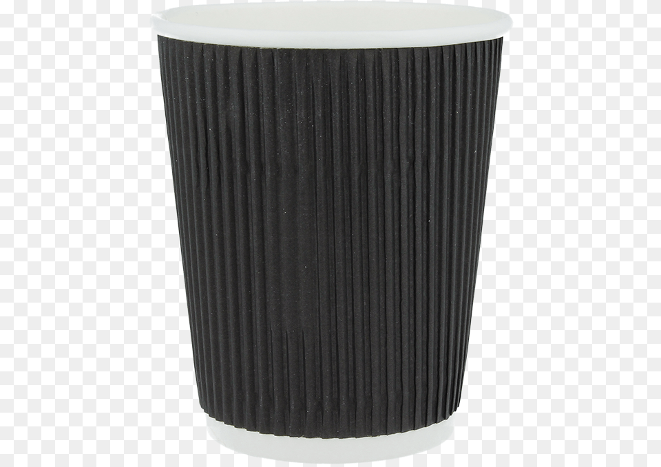 Rib Cup Black 350ml Vase, Lamp, Lampshade, Art, Hot Tub Png Image
