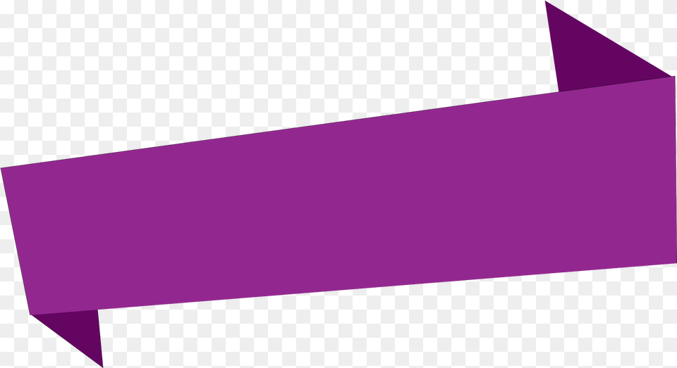 Ribbon, Purple, Triangle, Blackboard Png Image