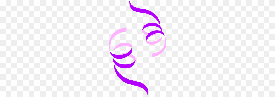 Ribbon Purple, Light, Spiral, Coil Png Image