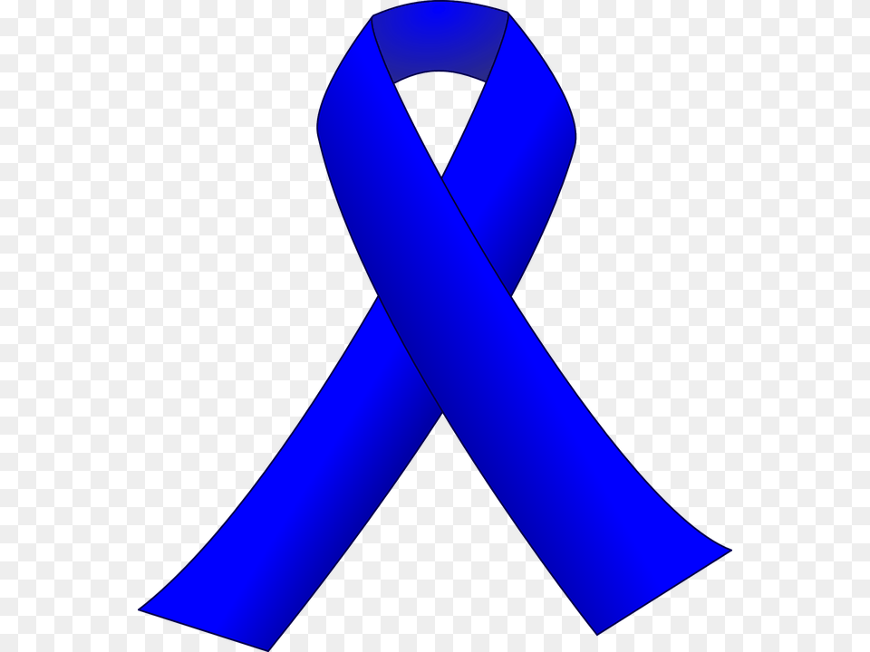 Ribbon Blue Censorship Vector Graphic On Pixabay Dark Blue Cancer Ribbon Png