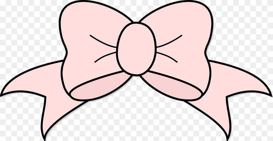 Ribbon Bow Decor Pink Hair Bow Clipart, Accessories, Formal Wear, Tie, Bow Tie Png