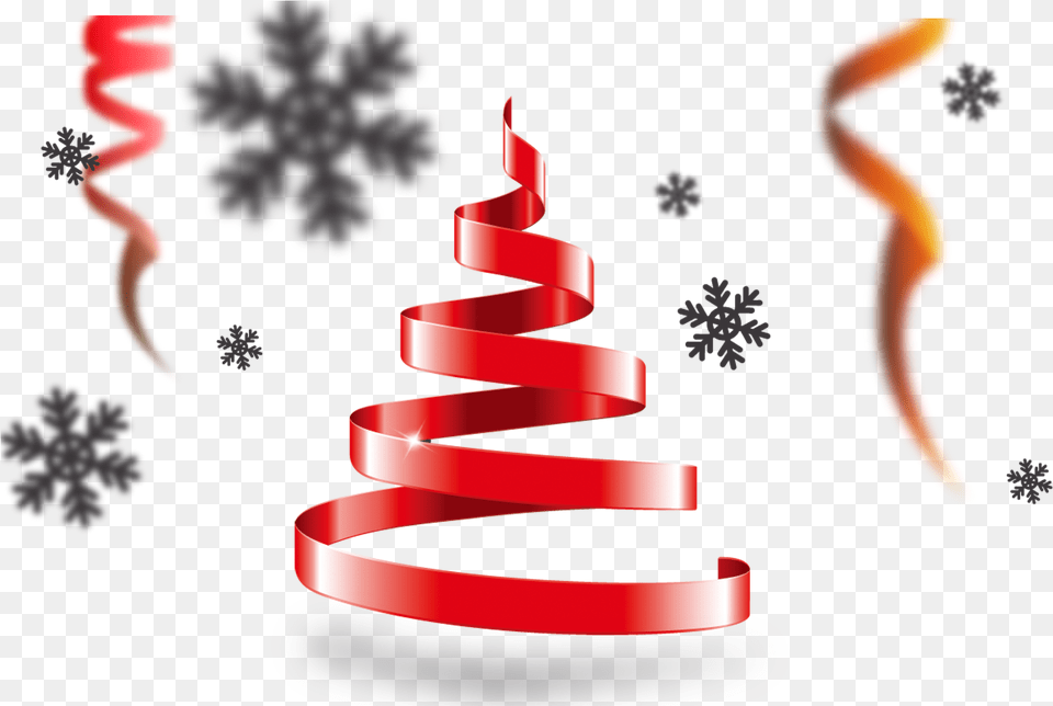 Ribbon Christmas Ornaments Clip Art Royalty Ribbon Christmas Tree, Coil, Spiral, Outdoors Free Png Download