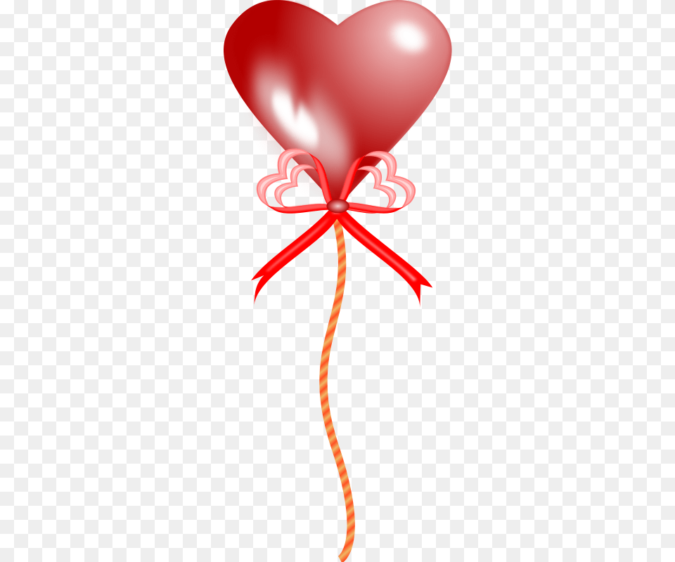 Ribbon Clipart Balloon, Heart Free Png Download