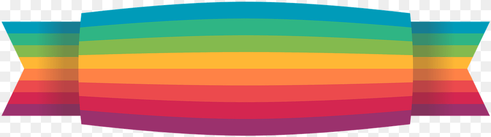 Ribbon Colorful Rainbow Design Rainbow Ribbon Free Transparent Png
