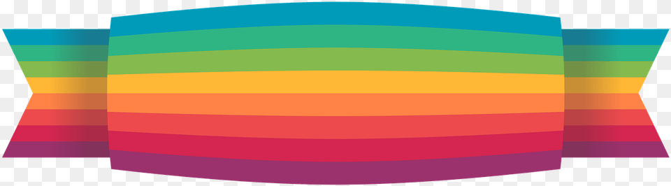 Ribbon Colorful Rainbow Picture Rainbow Ribbon Free Png Download