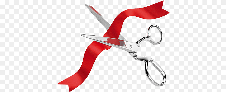 Ribbon Cutting Grand Opening, Scissors, Blade, Shears, Weapon Png Image
