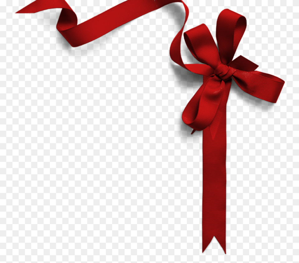 Ribbon Download Clip Art Christmas Ribbon Red, Accessories, Formal Wear, Tie, Clothing Free Png