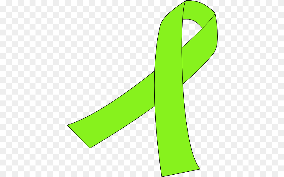 Ribbon For Cancer Clip Arts Web Clip Arts Light Green Awareness Ribbon, Accessories, Formal Wear, Tie, Symbol Png Image