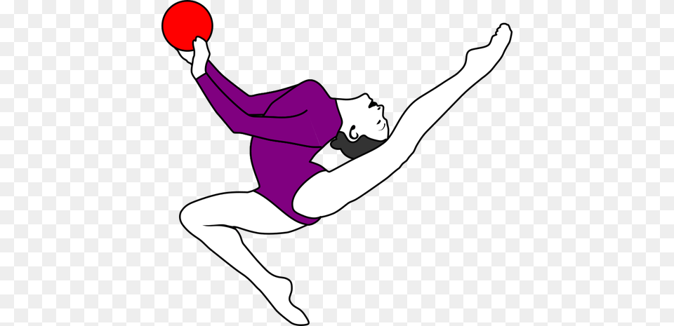 Ribbon Gymnastics Clipart Explore Pictures, Dancing, Leisure Activities, Person, Baby Free Png