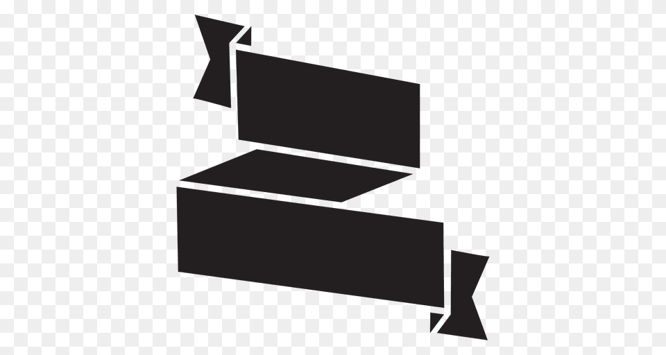 Ribbon Label Emblem Graphic, Drawer, Furniture Png Image