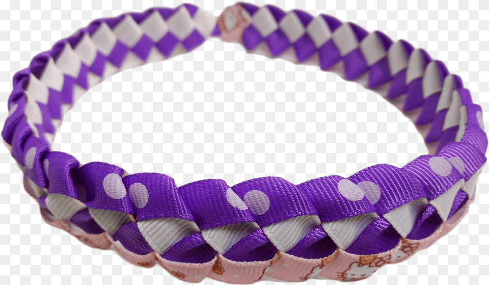 Ribbon Lei Headbands Designed By Abbi U0026 Rachi Small Solid, Accessories, Bracelet, Jewelry, Purple Free Png