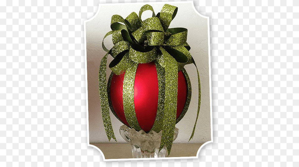 Ribbon Ornament Christmas Day Free Png Download