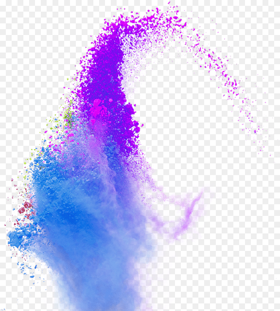 Ribbon Smoke Colorful Watercolor Power Colorsplash Color Smoke Vector, Purple, Person, Art, Graphics Free Transparent Png