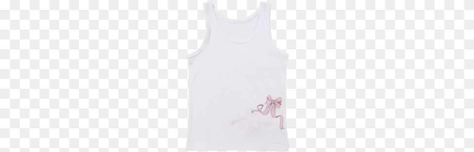 Ribbon Tank Top Ribbon, Clothing, Tank Top, Blouse, Undershirt Free Png