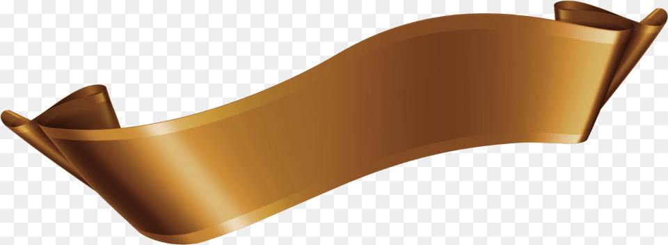 Ribbon Vector, Text, Document, Scroll, Bronze Free Png