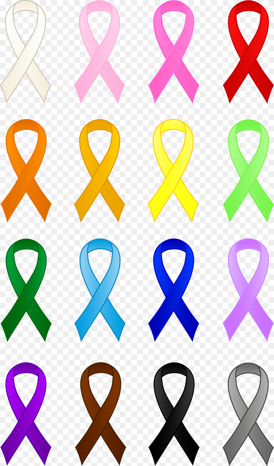 Ribbons Awareness Clip Art, Alphabet, Ampersand, Symbol, Text Free Png