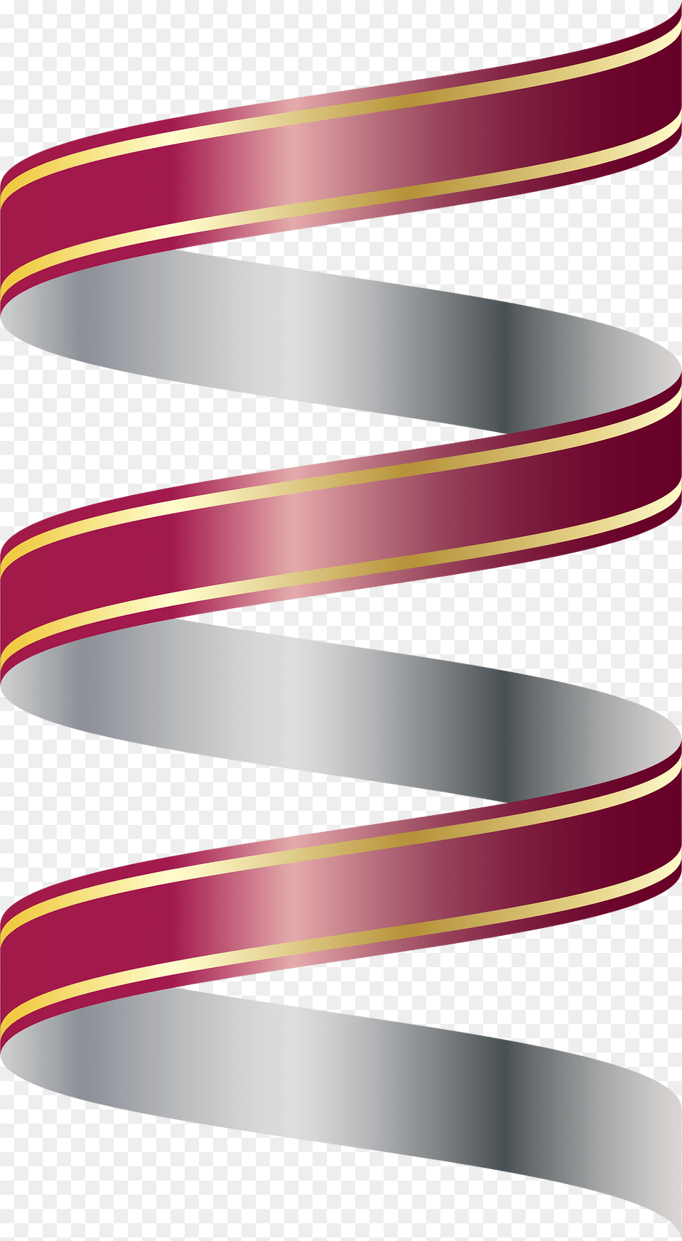 Ribbons Clipart, Coil, Spiral, Art, Graphics Png Image