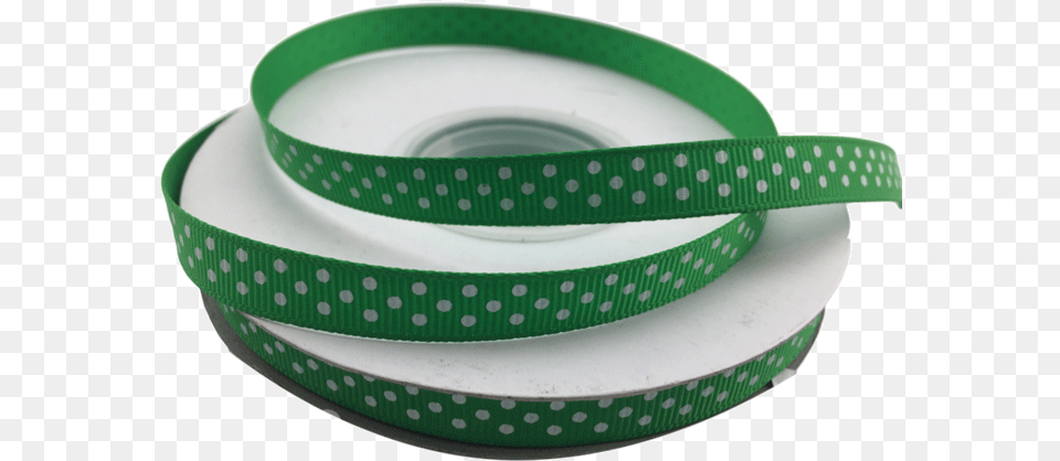 Ribbons Tag Green And White Polka Dots Grosgrain Buckle, Birthday Cake, Cake, Cream, Dessert Png