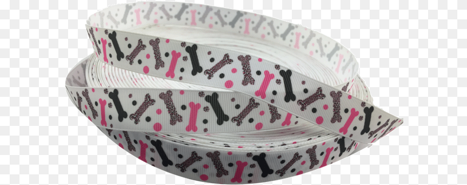 Ribbons Tag Pink Dog Bone Grosgrain Ribbons 78 Bangle, Accessories Free Png