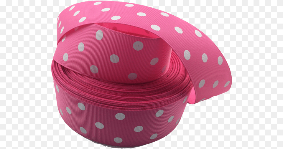 Ribbons Tag Pink Polka Dot Grosgrain Ribbon Polka Dot, Pattern, Accessories, Bag, Handbag Png Image