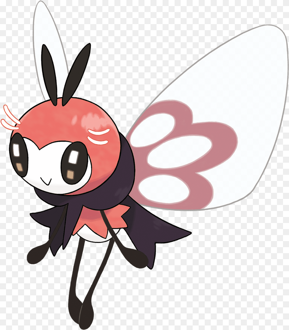 Ribombee Pokemon, Animal, Invertebrate, Insect, Bee Png