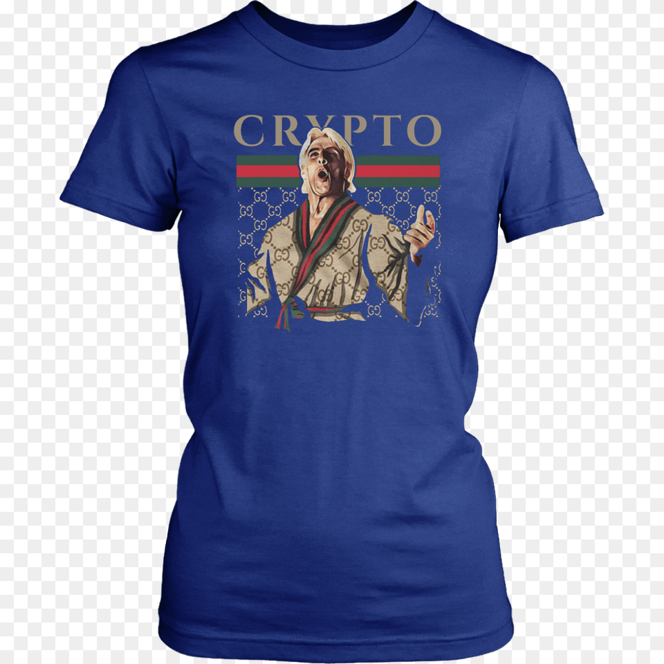 Ric Flair Crypto, Clothing, Shirt, T-shirt, Adult Free Png Download