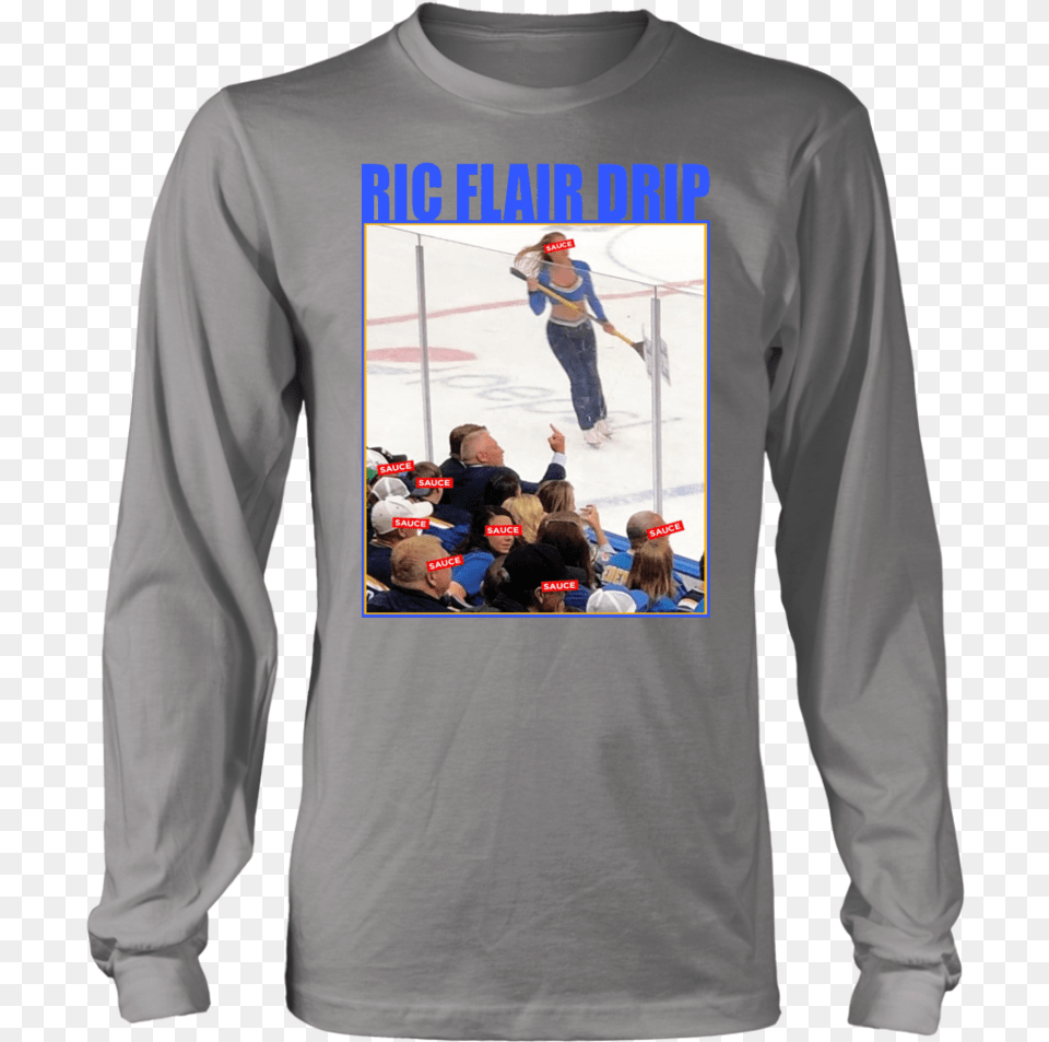 Ric Flair Drip Shirt Brett Hull St Louis Blues U2013 Ellie Shirt, Long Sleeve, Clothing, T-shirt, Sleeve Png Image