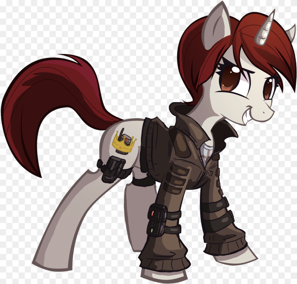 Ric M Commission Crossover Operation Raccoon City My Little Pony, Book, Comics, Publication, Person Free Png Download