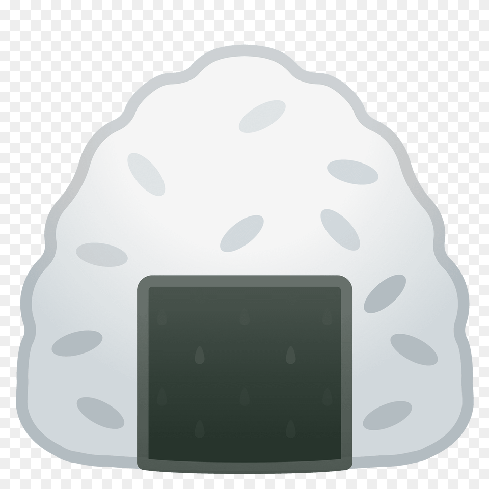 Rice Ball Emoji Clipart, Nature, Outdoors, Snow, Electronics Free Png Download
