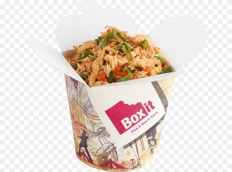 Rice Box Download Chinese Fried Rice Box, Food, Noodle, Pasta, Vermicelli Png