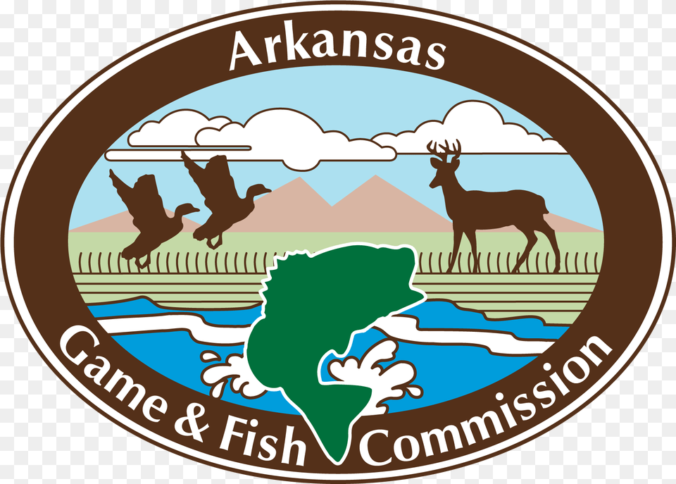 Rice Breast In Ducks Unsightly But No Cause For Alarm News Arkansas Game And Fish Commission, Logo, Disk, Animal, Antelope Free Png