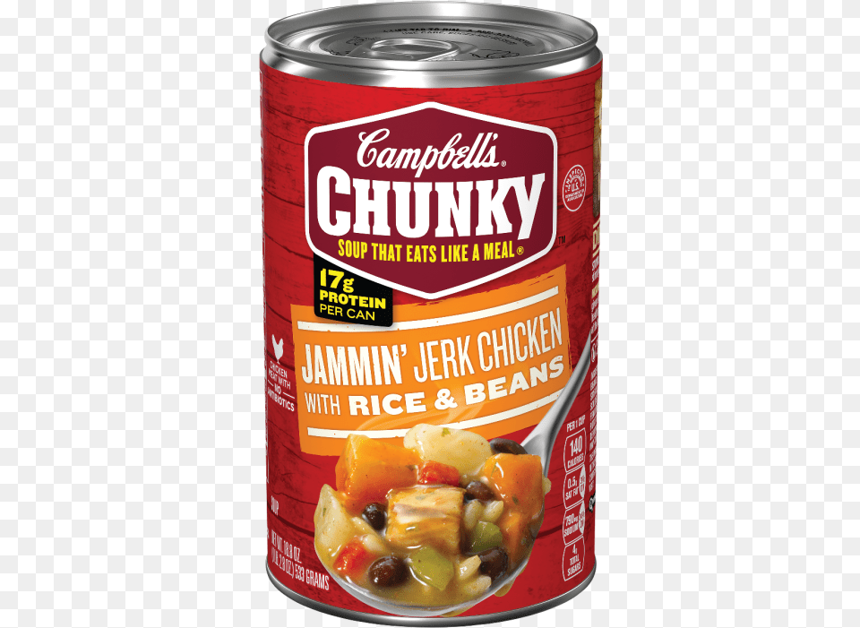 Rice Clipart Jerk Chicken Campbell39s Chunky Jazzy Jambalaya, Can, Tin, Aluminium, Canned Goods Png