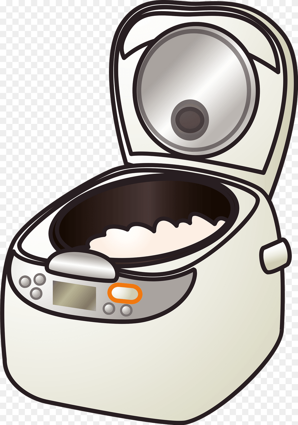 Rice Cooker Clipart, Device, Appliance, Electrical Device, Plant Png Image