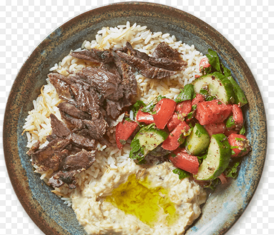 Rice Download Lamb Over Rice Plate, Food, Food Presentation, Dish, Meal Free Png