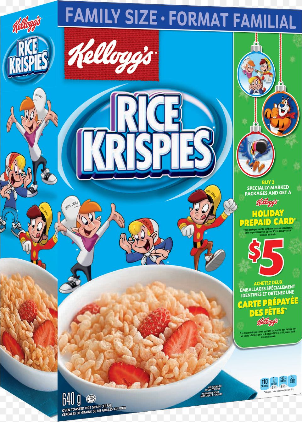 Rice Krispies Cereal 640g Rice Krispies Cereal Box, Baby, Person, Breakfast, Food Png Image