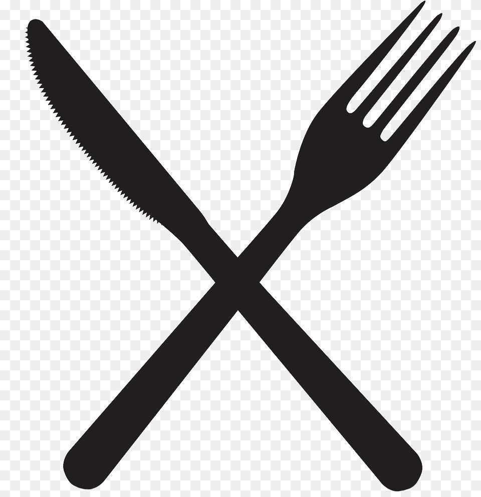 Rice Lake Family Restaurant Crossed Knife And Fork Clipart, Cutlery Free Png