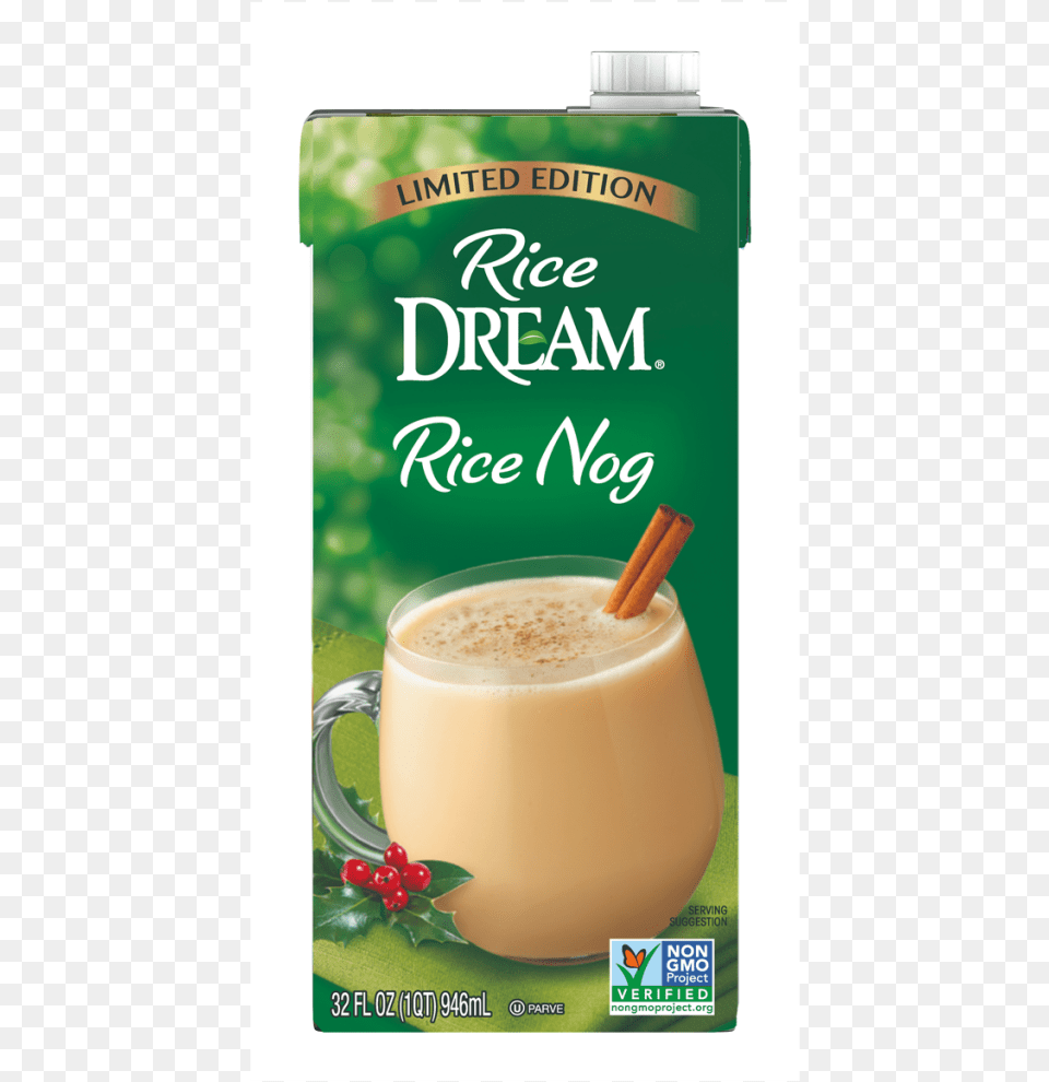 Rice Nog Rice Drink Dream Ultimate Almond Beverage Vanilla 32 Fl Oz, Juice, Cup, Milk, Herbal Png Image