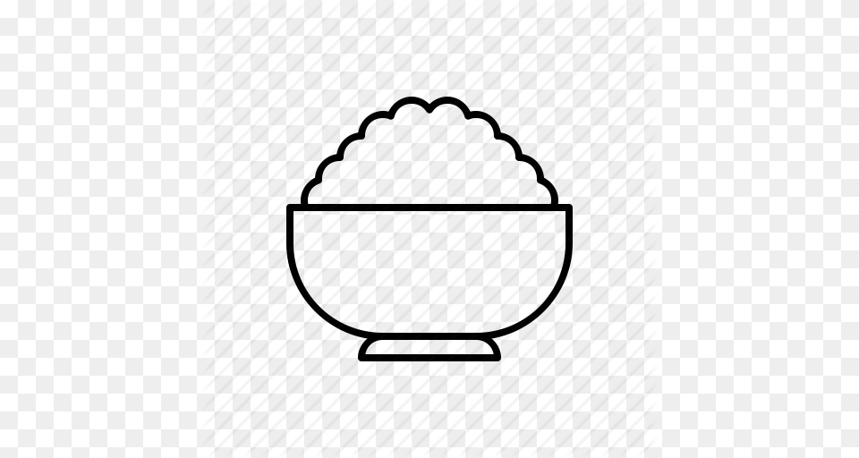 Rice Outline Icon Clipart Fried Rice Computer Icons, Sphere Png Image