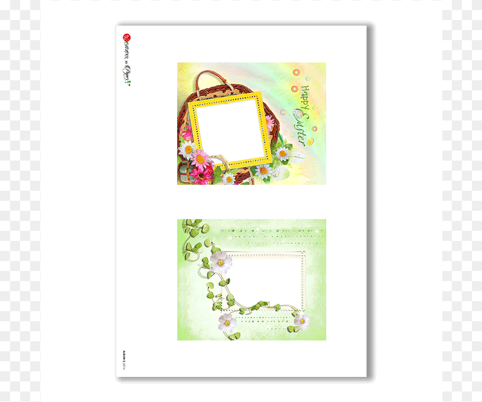 Rice Paper Album Small For Decoupage Illustration, Envelope, Greeting Card, Mail, Accessories Png Image