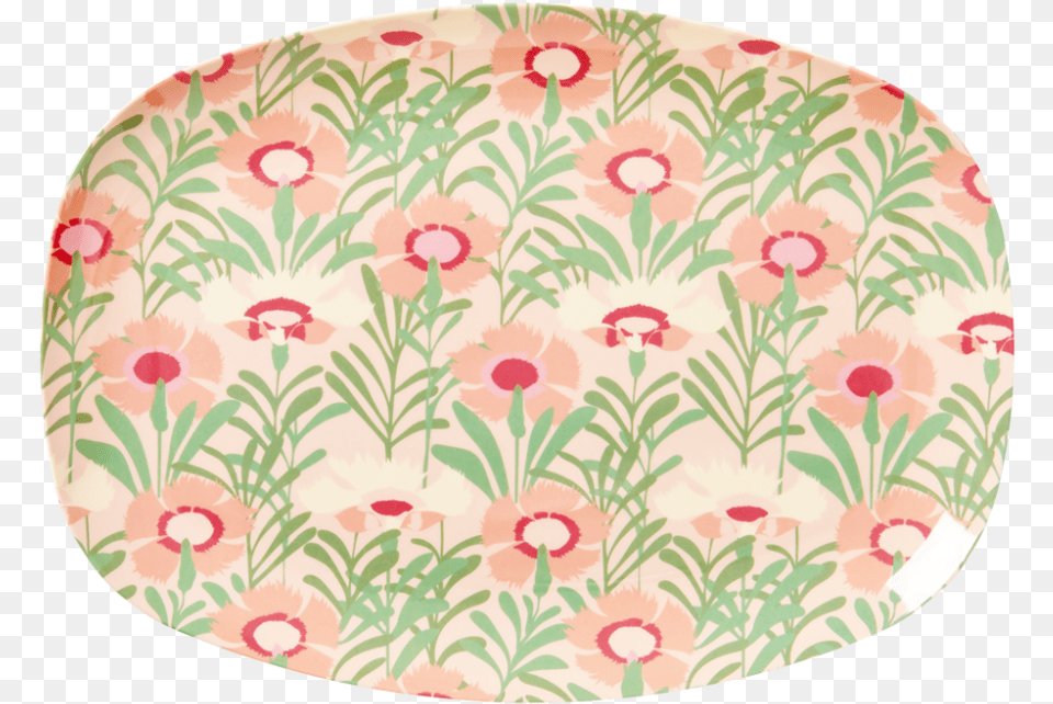 Rice Rectangular Melamine Plate Rice Rectangular Melamine Plate With Vintage Florals, Home Decor, Rug, Pattern, Art Png Image