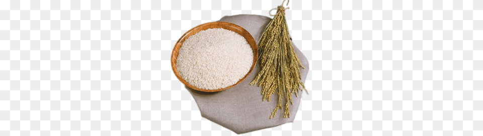 Rice Stalks And Bowl, Powder, Food, Produce Free Transparent Png