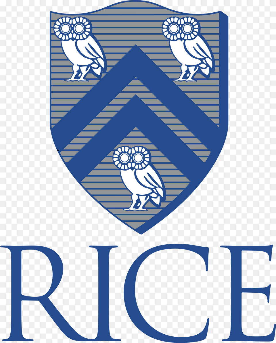 Rice University Logo Transparent Rice University Logo, Armor, Animal, Badge, Bird Png