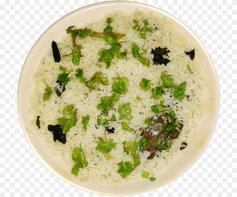 Rice With Spices, Food, Food Presentation, Plate, Cilantro Free Png Download