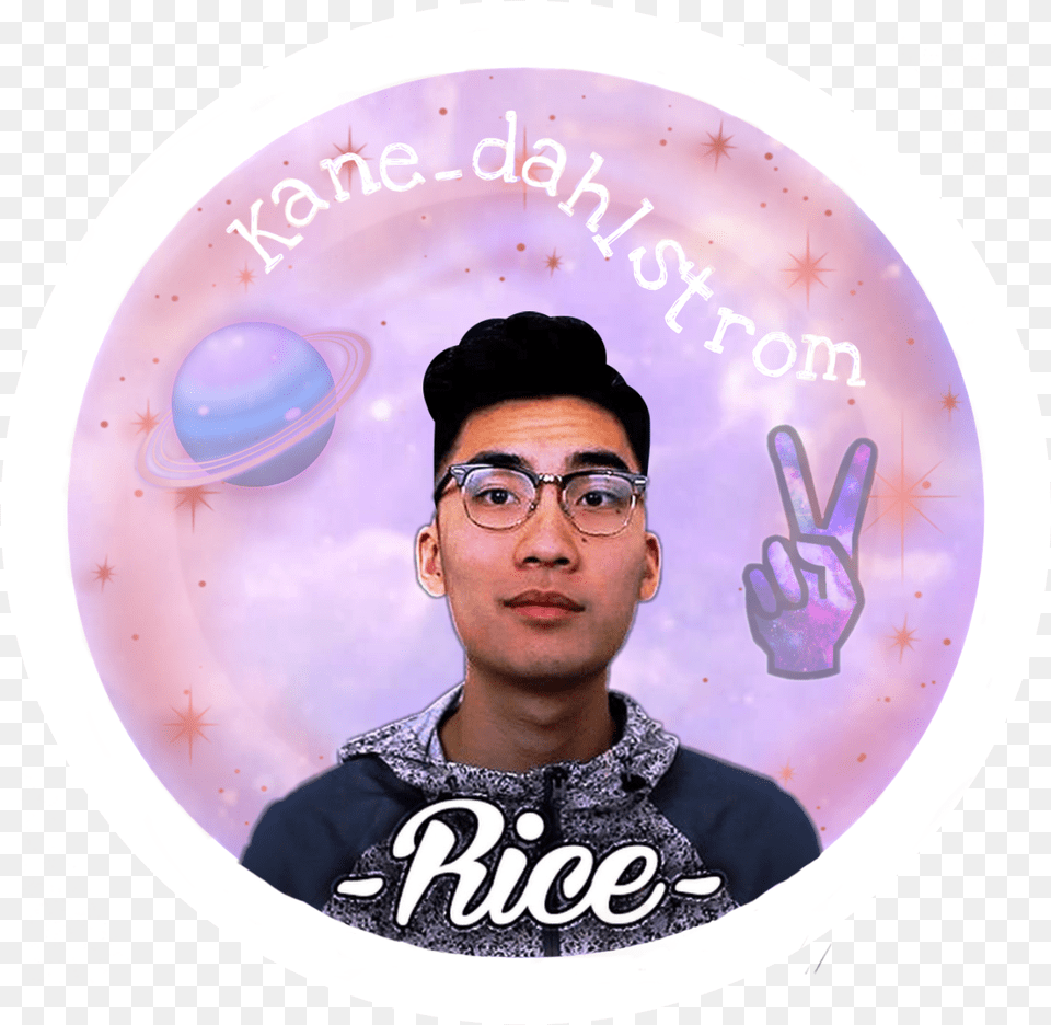 Ricegum Icons Sticker V Sign, Portrait, Face, Photography, Person Png Image