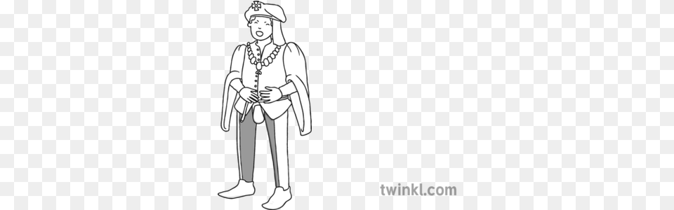 Rich Man Laughing 2 Black And White Illustration Twinkl Hamlet From Firework Daughter, Accessories, Necklace, Jewelry, Male Free Png